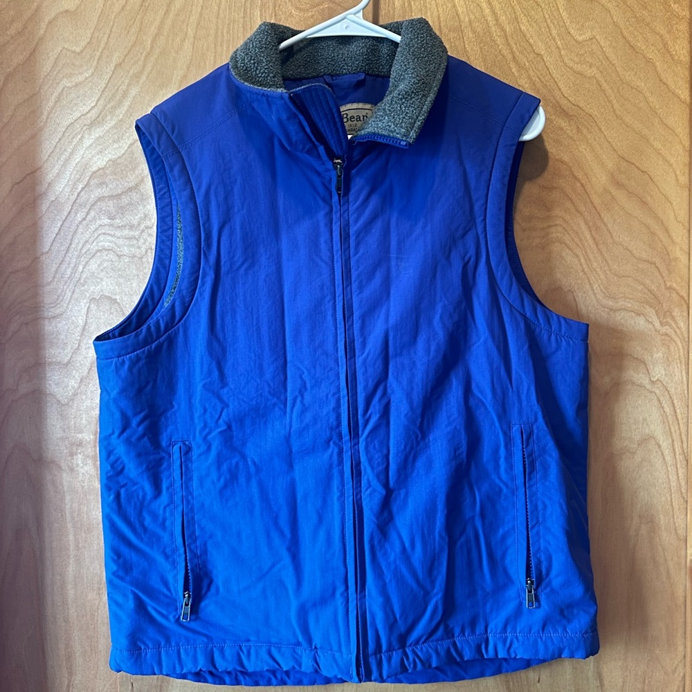 LL Bean Fleece-Lined Vest